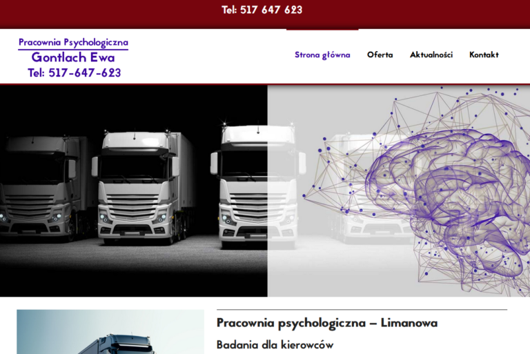 Usługi dla kierowców – Pracownia Psychologiczna Gontlach Ewa